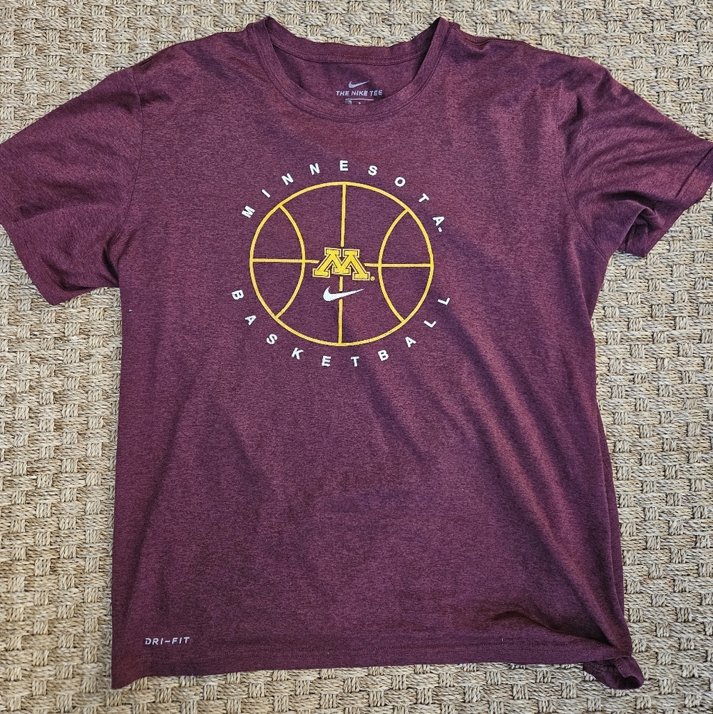 Nike Minnesota Basketball Maroon T-Shirt